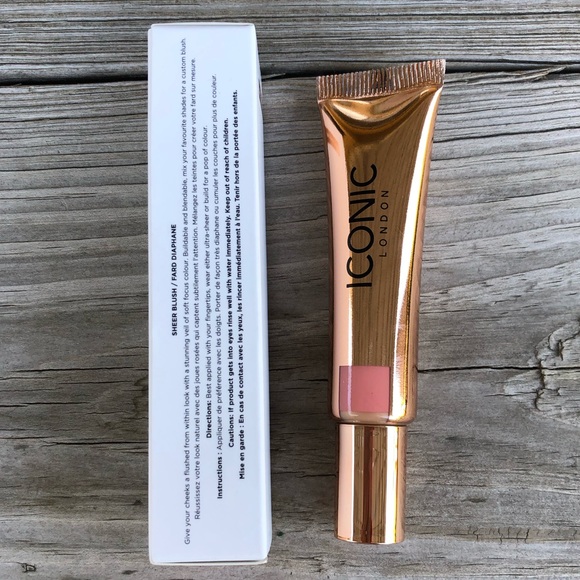 ICONIC LONDON Sheer Cream Blush in Rose Riot - Picture 4 of 8